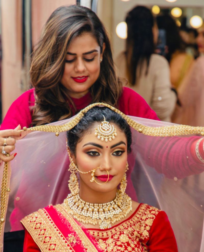 sonal sharma bridal makeup artist delhi