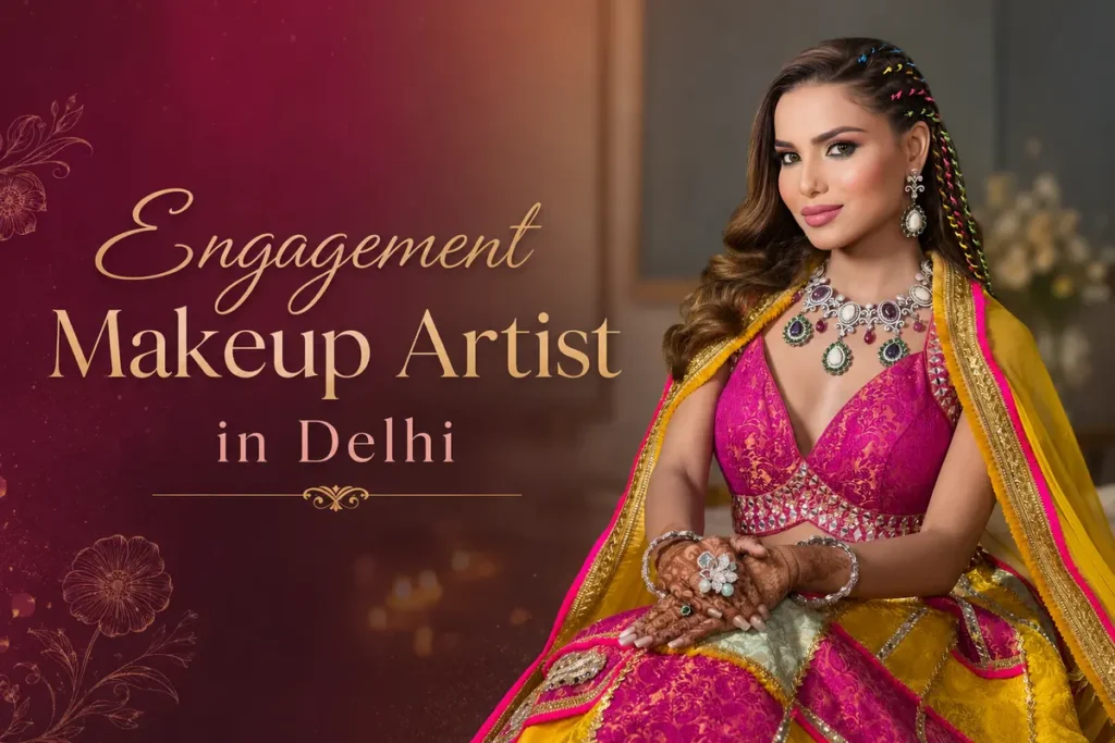 Engagement Makeup Artist in Delhi