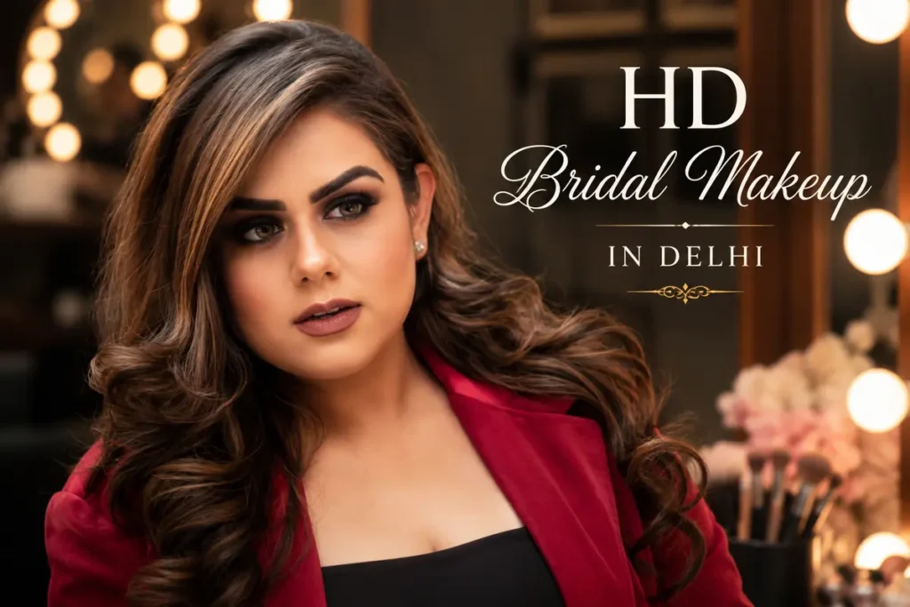 HD Bridal Makeup in Delhi
